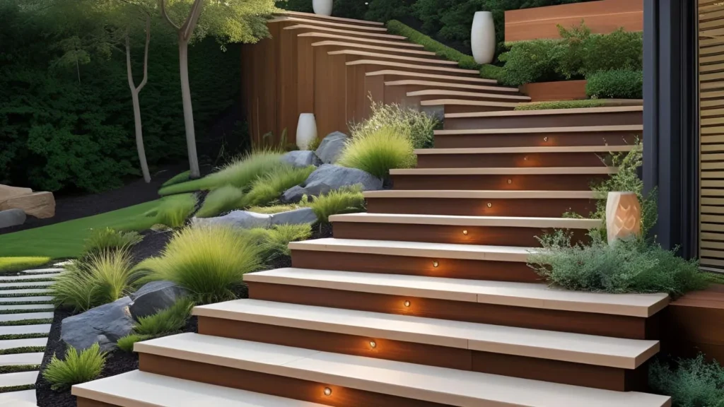29+ Inspiring Outdoor Stair Ideas: Decking, Patio, & Garden Designs