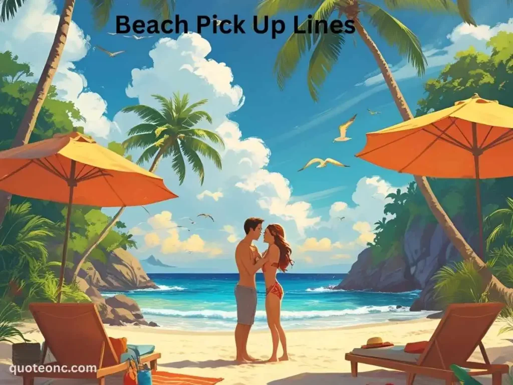 Beach Pick Up Lines