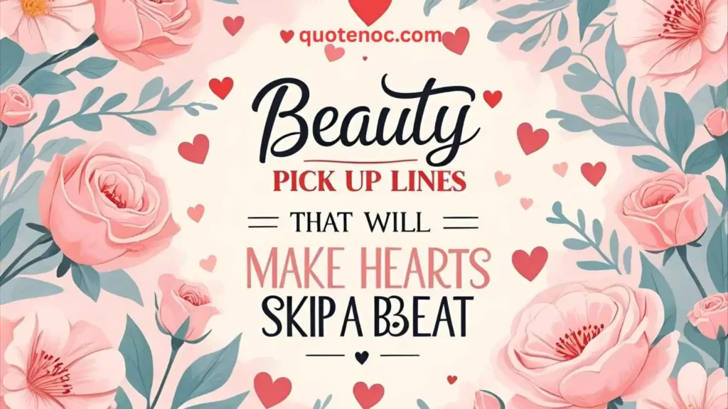 Beauty Pick Up Lines