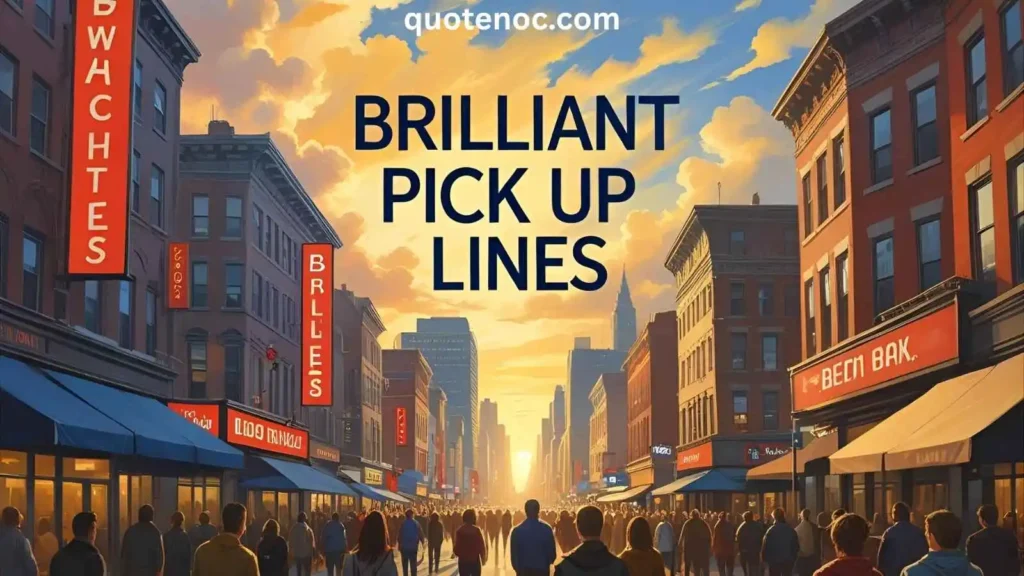 Brilliant Pick Up Lines