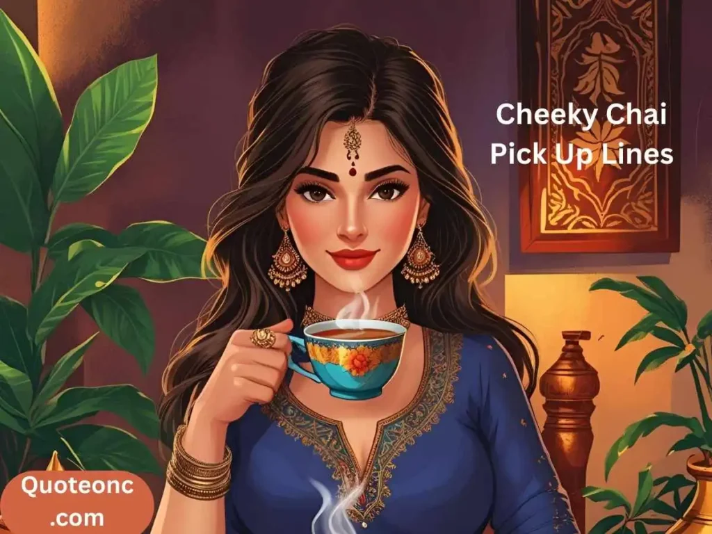 Cheeky Chai Pick Up Lines