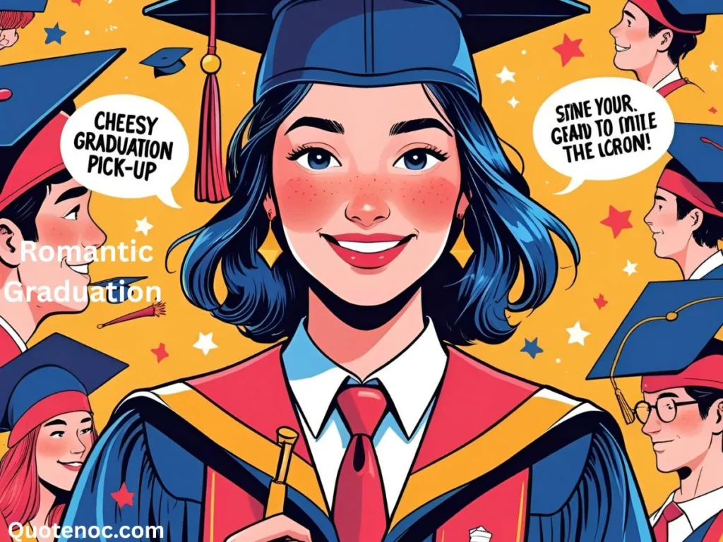 Cheesy Graduation Pick-Up Lines