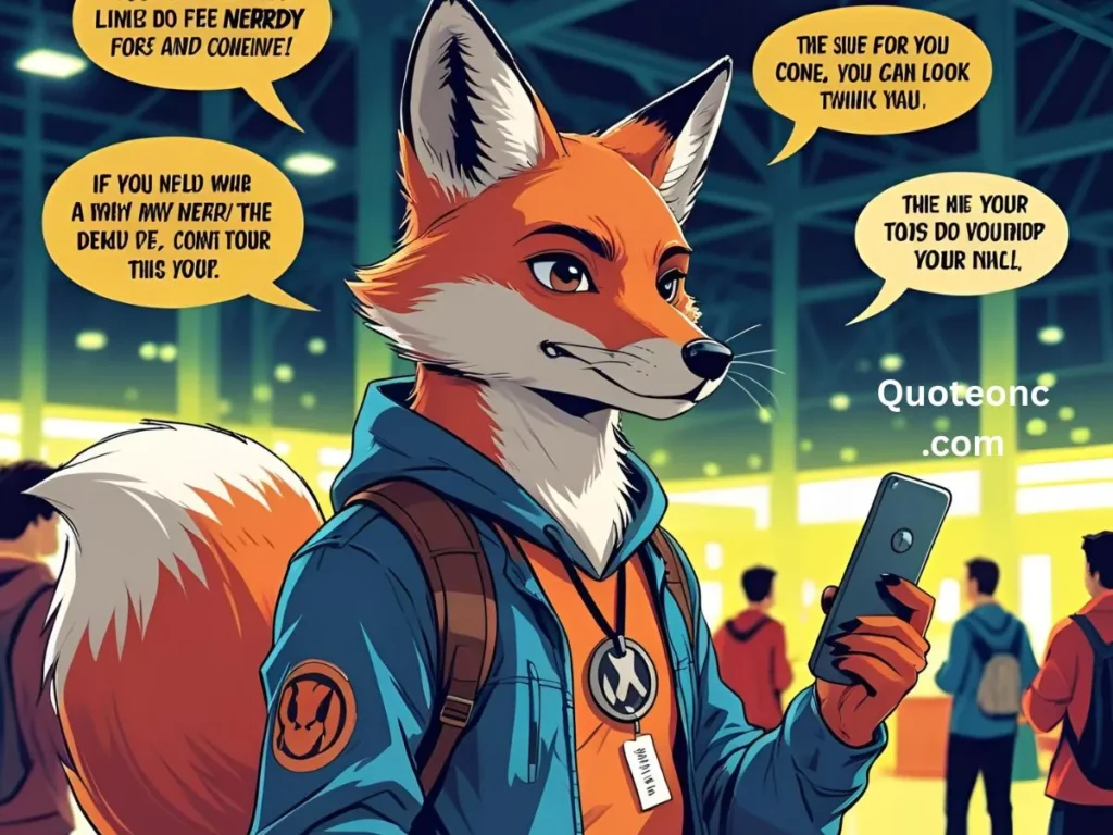 Clever Furry Pick Up Lines for Nerdy Types