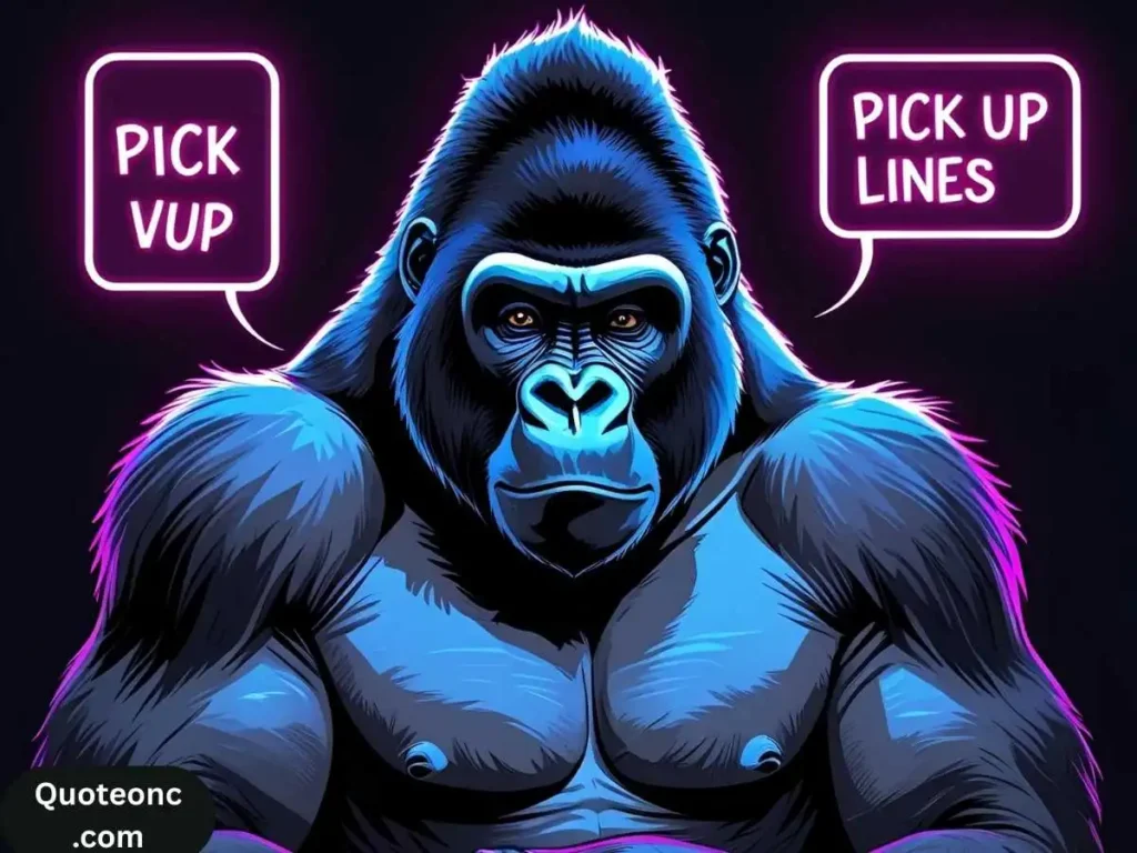 Cringe-Worthy Gorilla Pick Up Lines