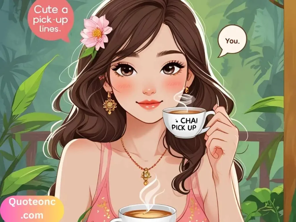Cute Chai Pick Up Lines