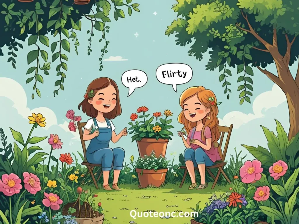 Cute Garden Puns for Flirty Conversations