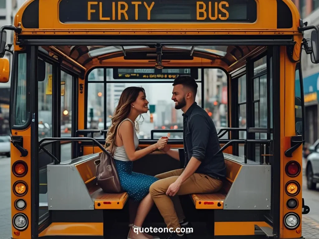 Flirty Bus Pick Up Lines
