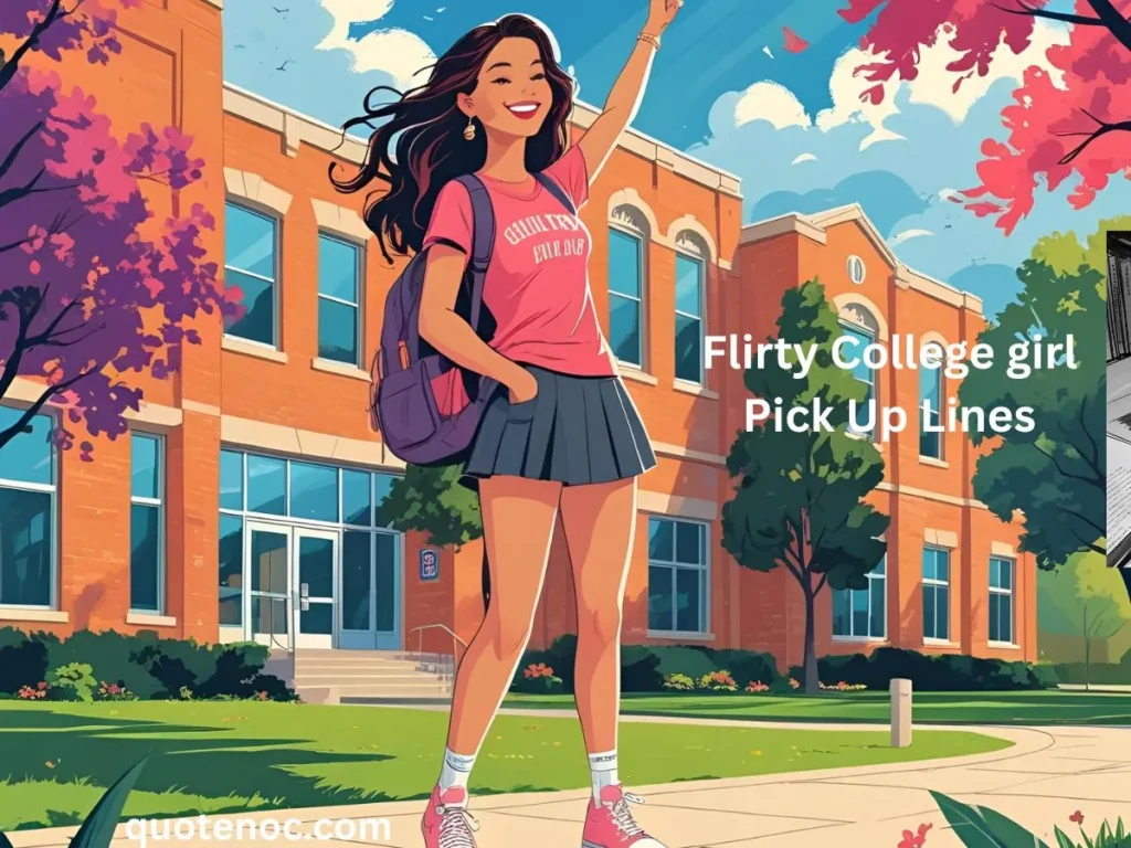 Flirty College girl Pick Up Lines