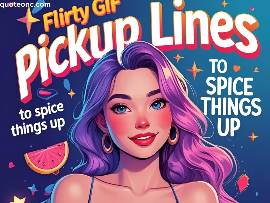 flirty gif pickup lines to spice things up