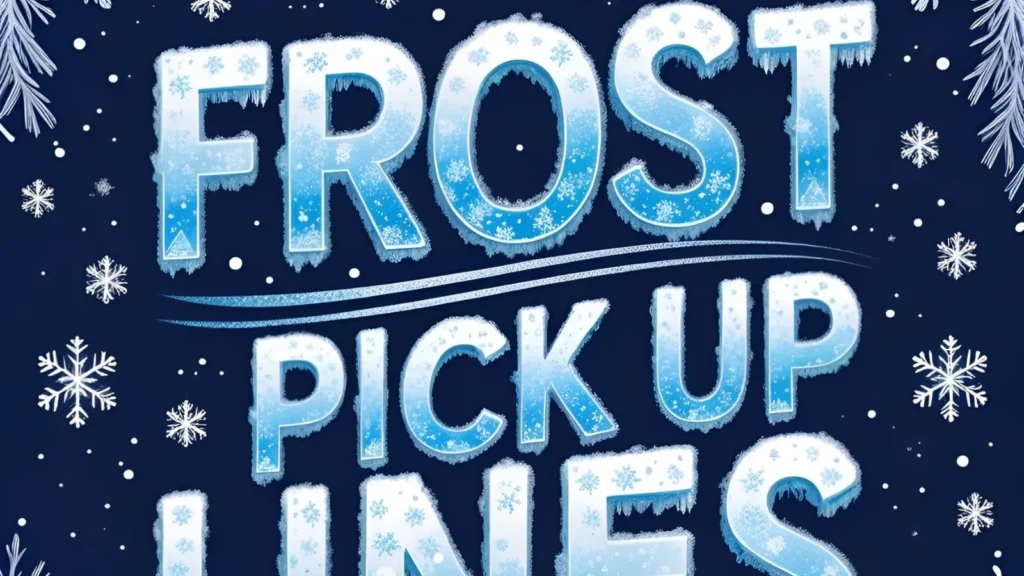 225+ These Frost Pick Up Lines Are Too Cool to Ignore In 2025