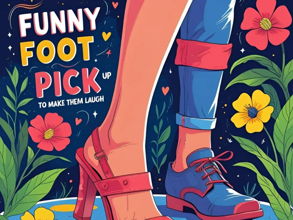 Funny Foot Pick Up Lines to Make Them Laugh