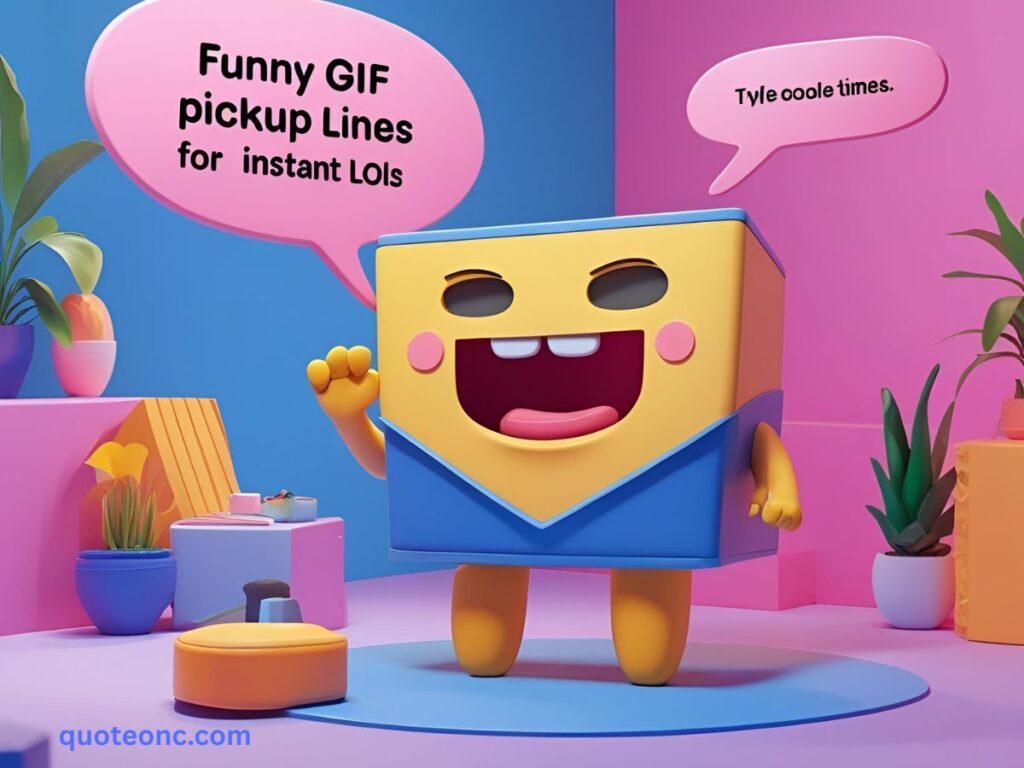 funny gif pickup lines for instant LOLs