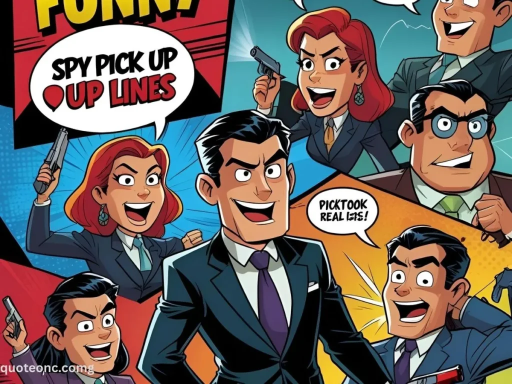 Funny Spy Pick Up Lines for TikTok or Reels