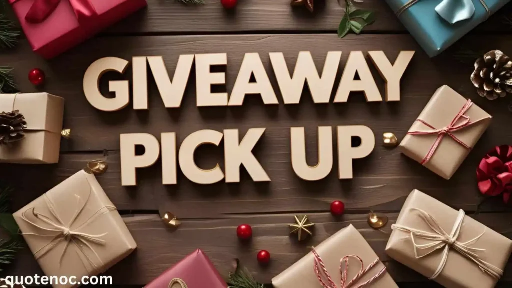 Giveaway Pickup Lines