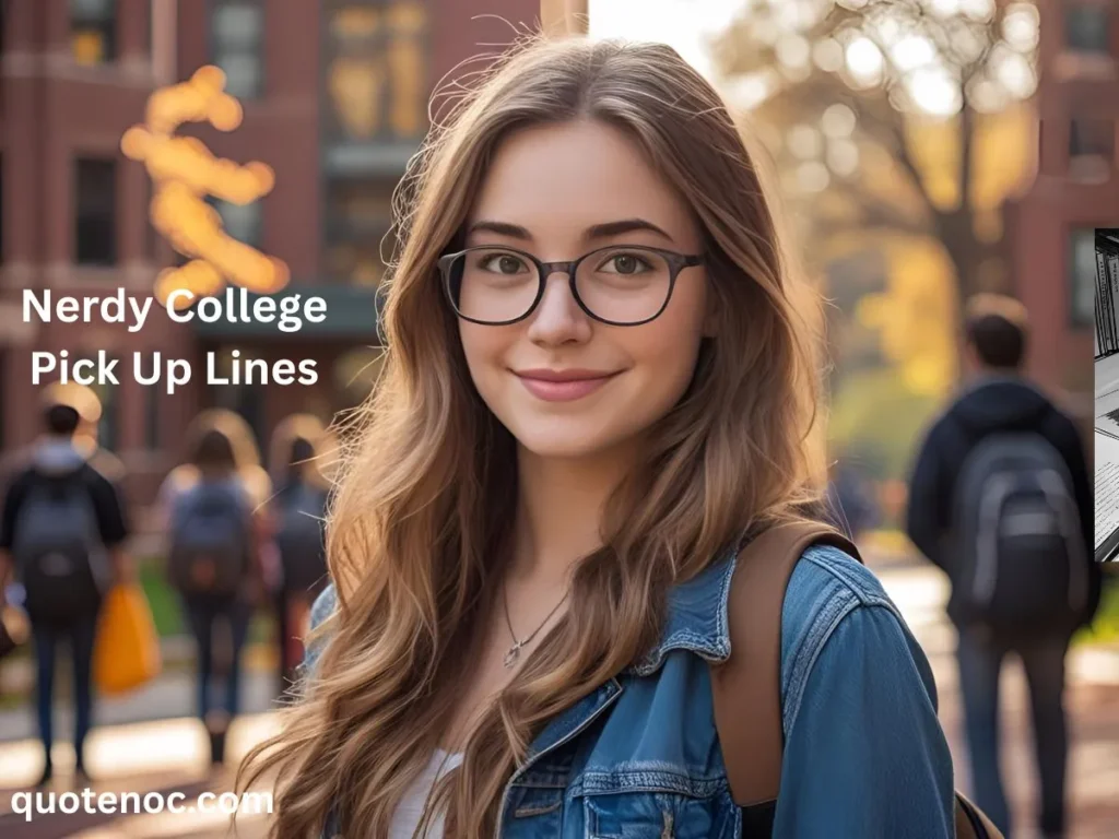 Nerdy College Pick Up Lines