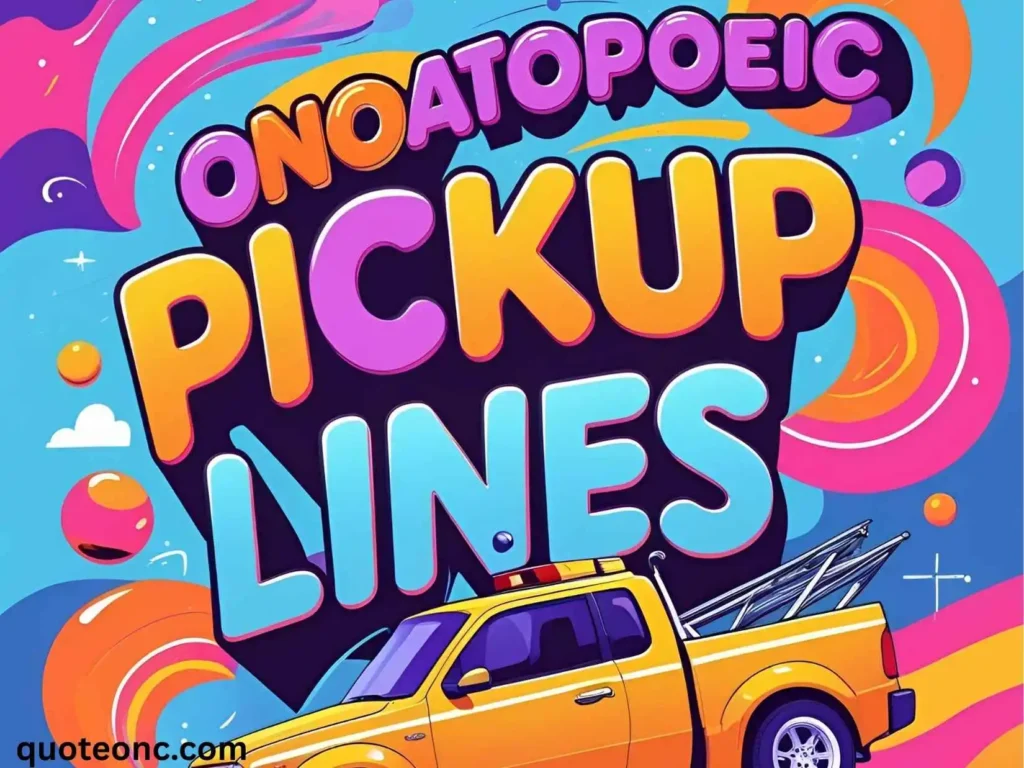 Onomatopoeic Pickup Lines