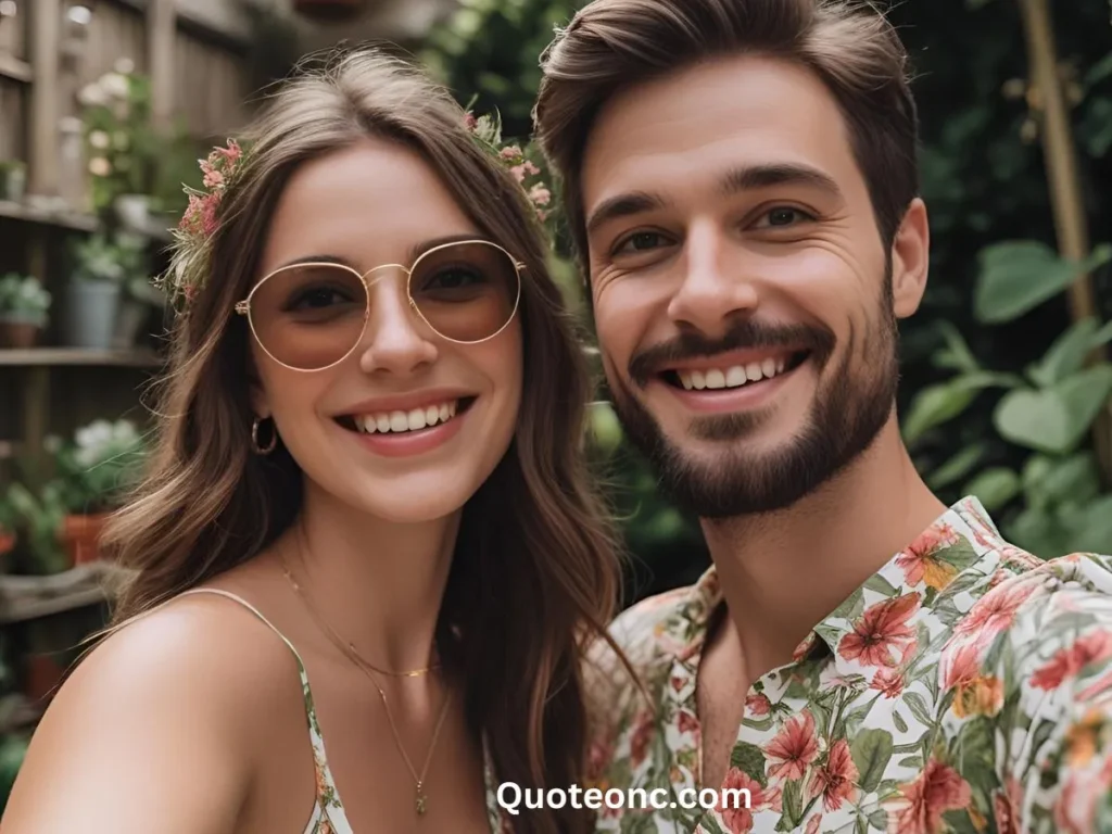 Pick Up Lines for Garden Selfies and Captions