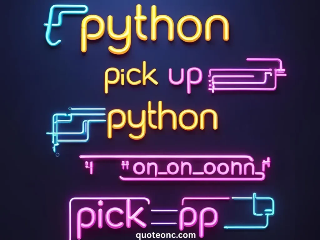 Python Pick Up Lines