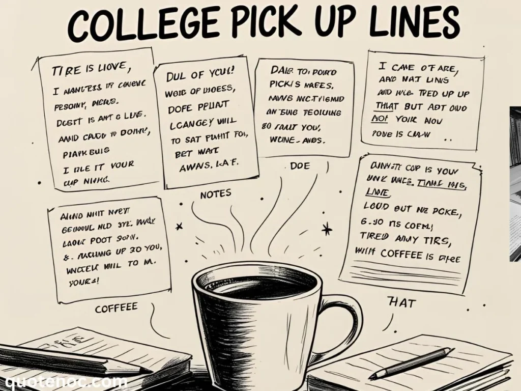Relatable College Pick Up Lines