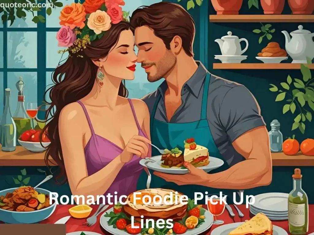 Romantic Foodie Pick Up Lines