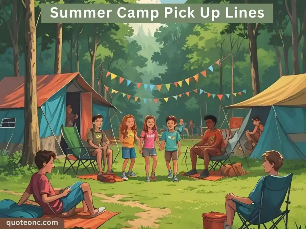 Summer Camp Pick Up Lines