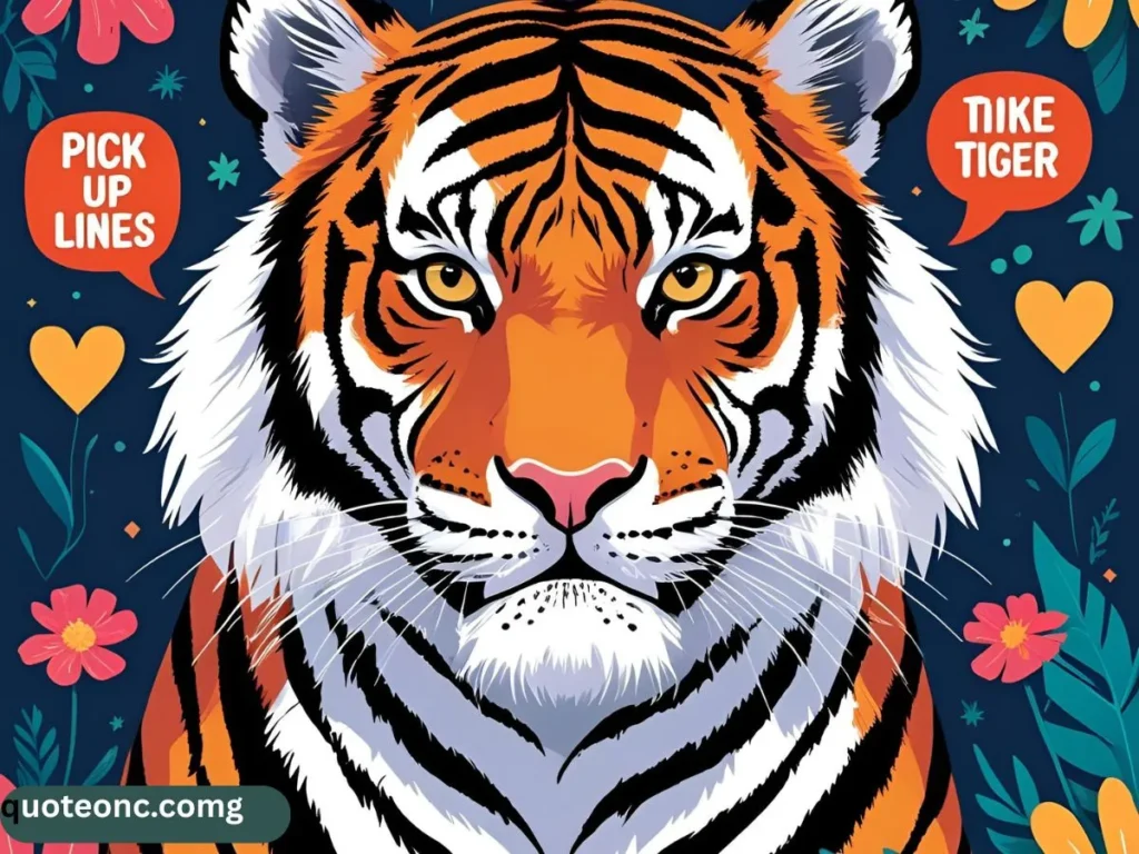 Tiger Pick Up Lines for Instagram Captions