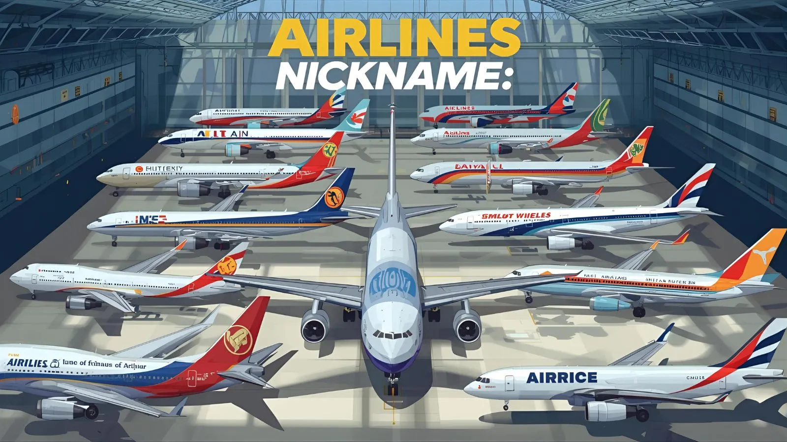 You are currently viewing Airlines Nicknames: Fun, Cute, and Creative Ideas(2025)✈️