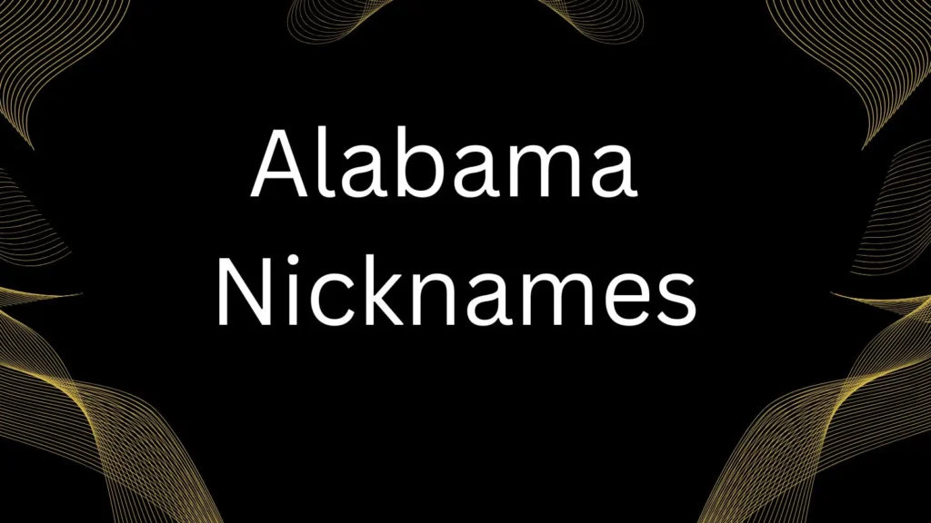 Alabama Nicknames