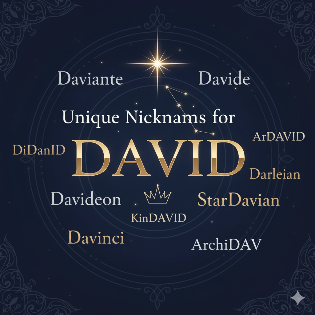 David Nicknames