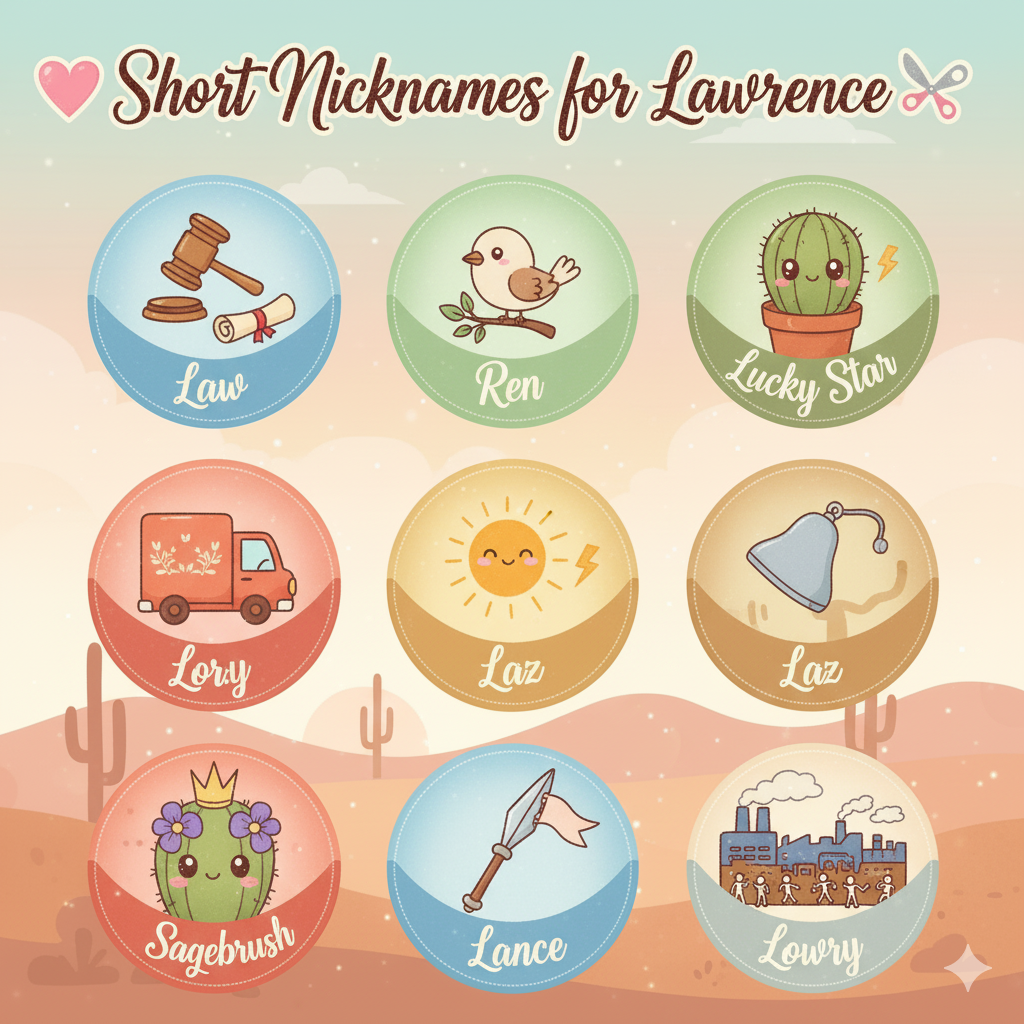 Nicknames for Lawrence