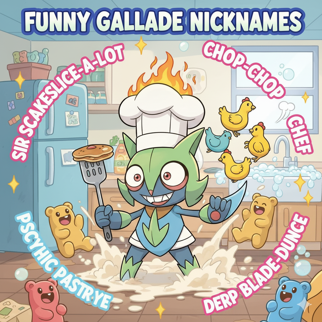 Gallade Nicknames