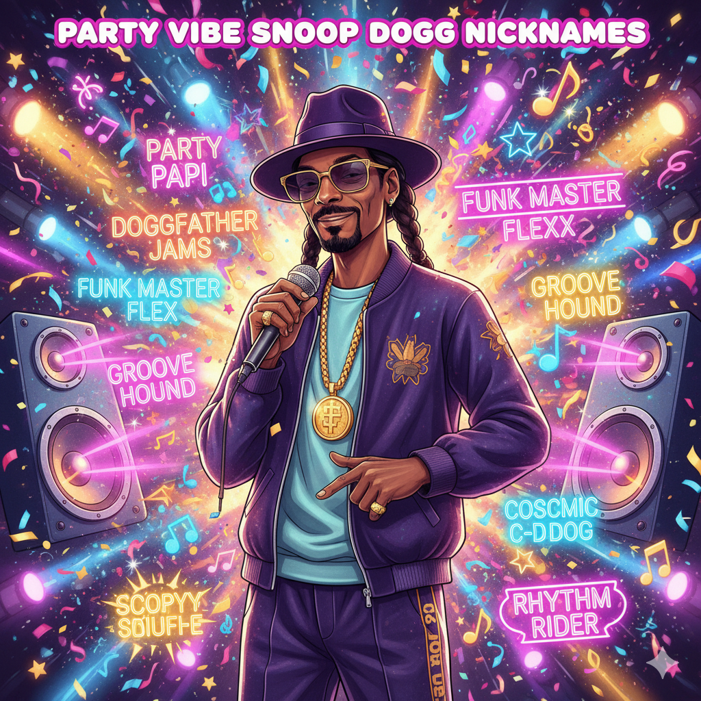 Snoop Dogg Nicknames