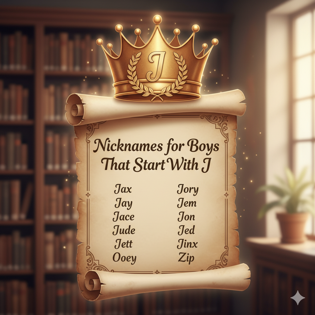 Nicknames That Start With J