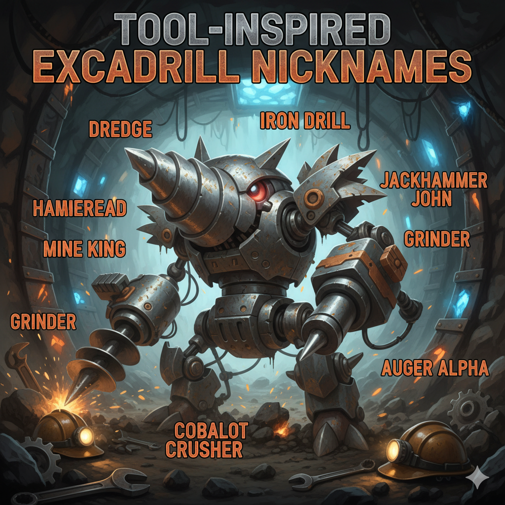 Excadrill Nicknames
