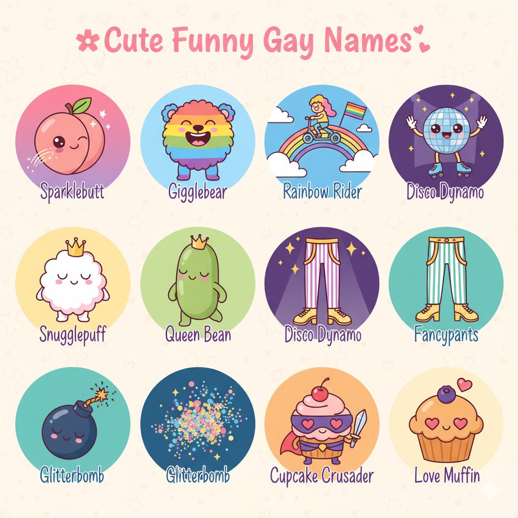 Funny Gay Names