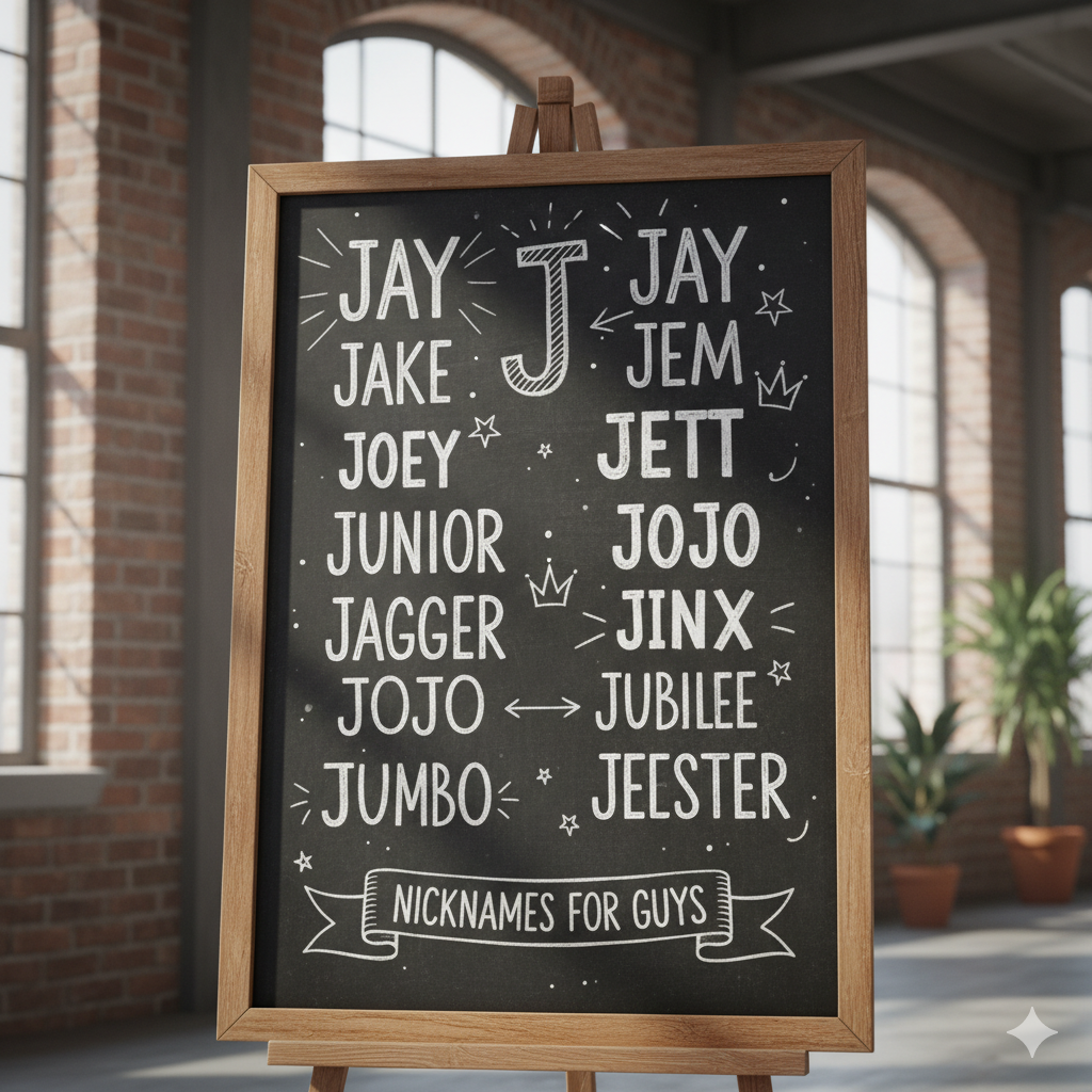 Nicknames That Start With J