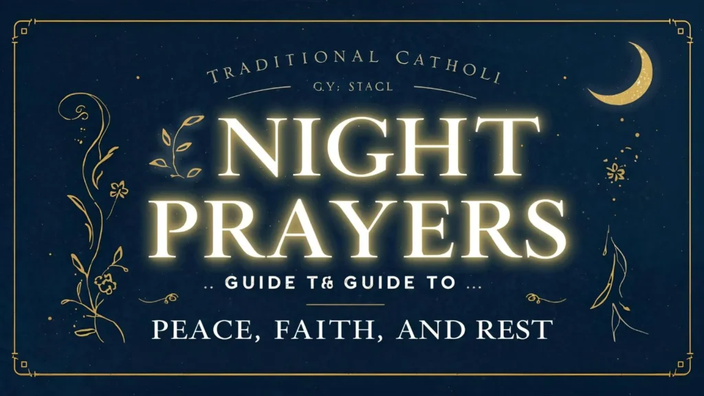 Traditional Catholic Night Prayers