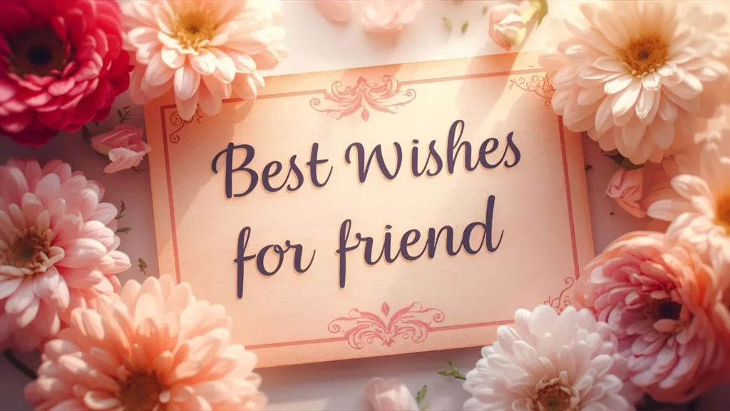 Best Wishes for Friend