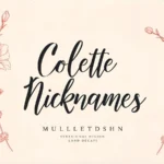 Colette Nicknames