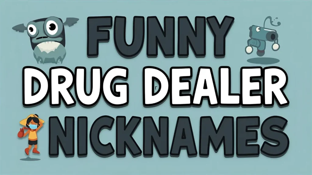 Funny Drug Dealer Nicknames