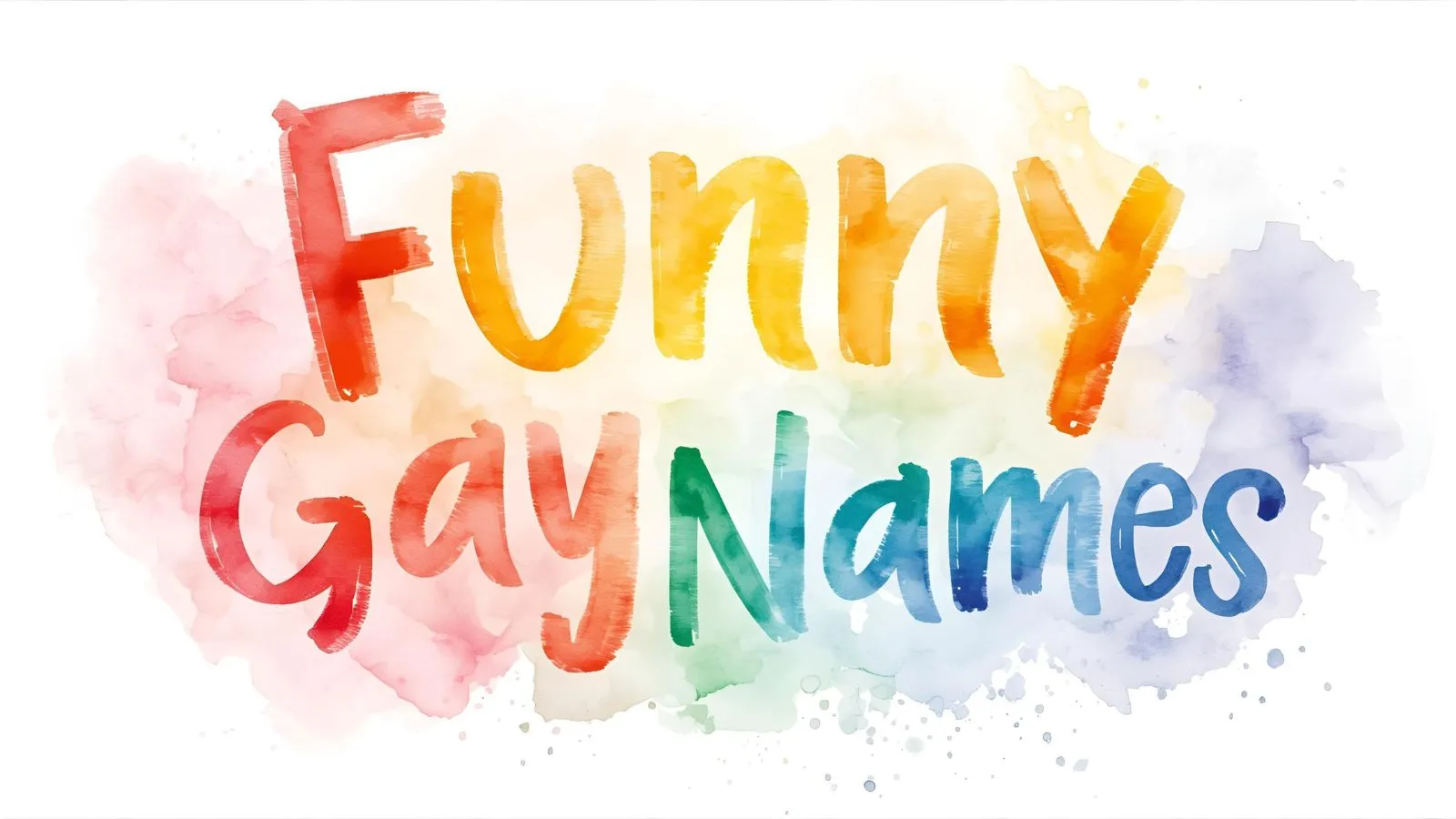 You are currently viewing Funny Gay Names: 200+ Hilarious, Cute, and Creative Ideas 🌈😂