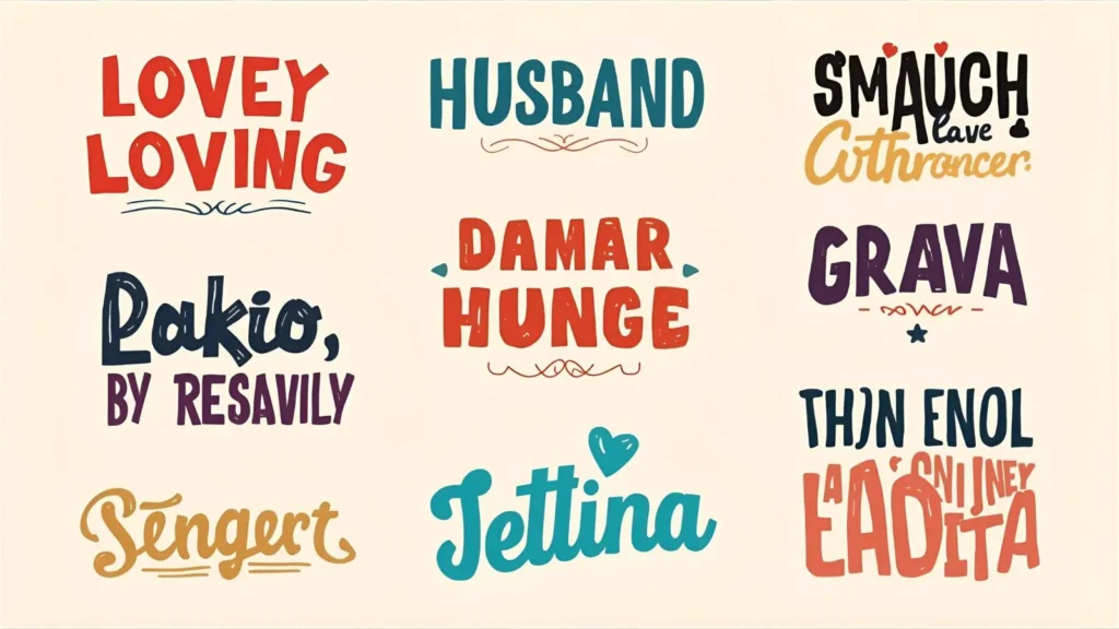 Funny Nicknames for Husband