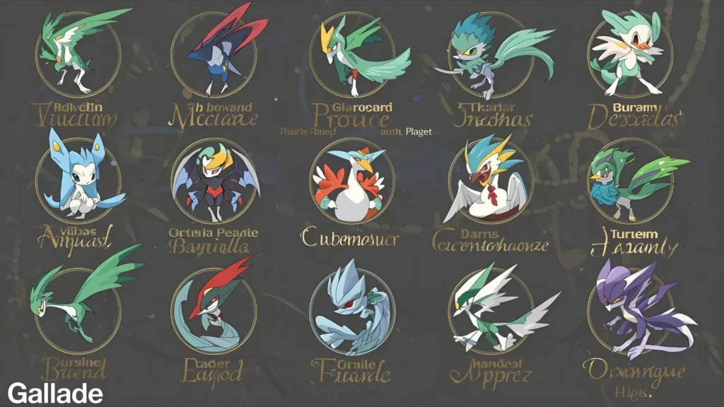 Gallade Nicknames