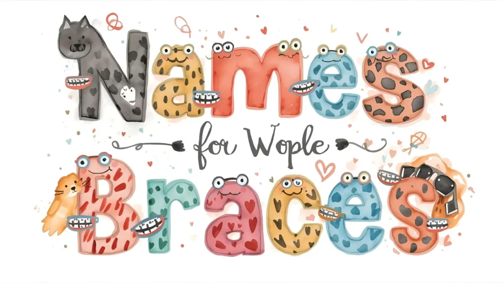 Names for People with Braces