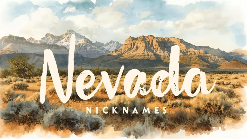 Nevada Nicknames