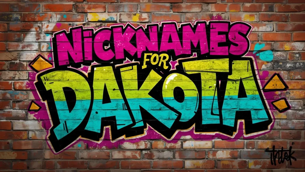 Nicknames for Dakota
