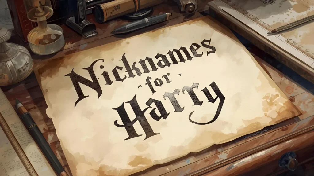 Nicknames for Harry