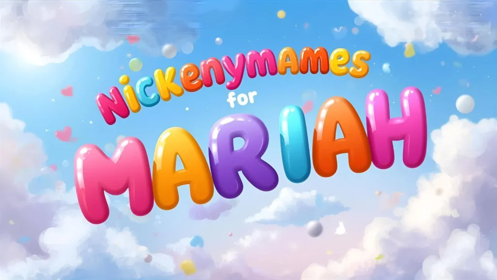Nicknames for Mariah