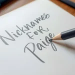 Nicknames for Paige
