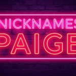 Nicknames for Paige